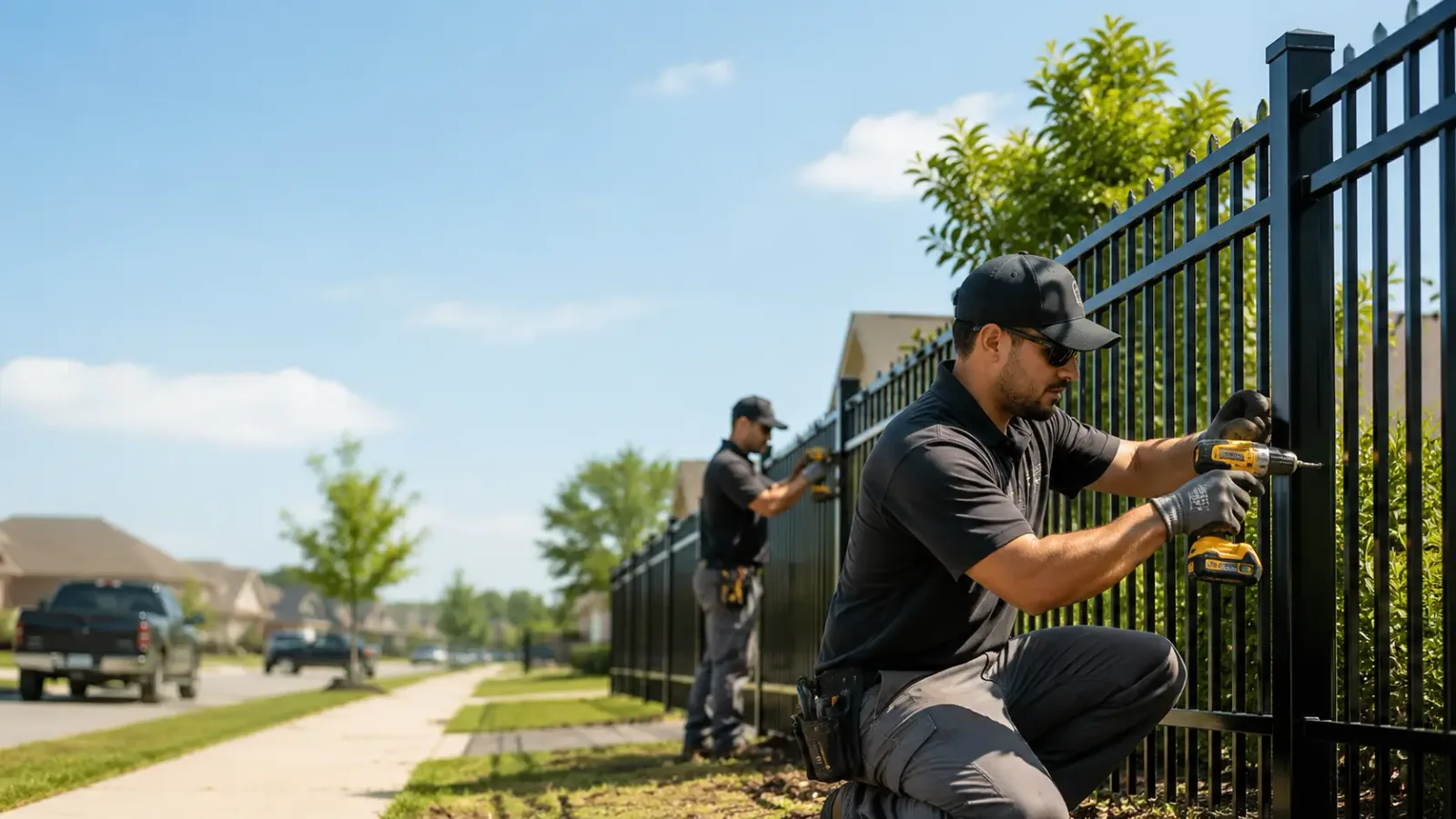 Metal Fence Installation in Cordova, AL